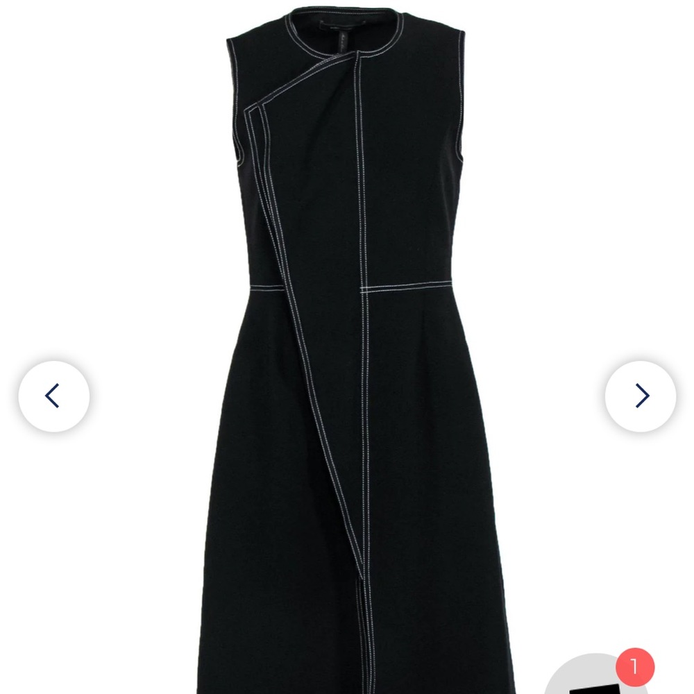 BCBG Zena sleeveless trench coat